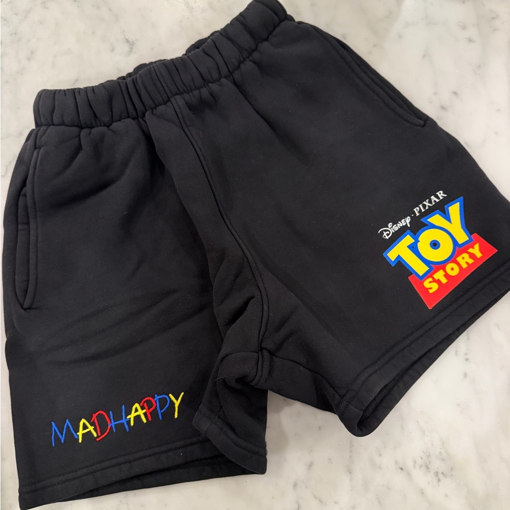 Madhappy Black Toy Story Shorts